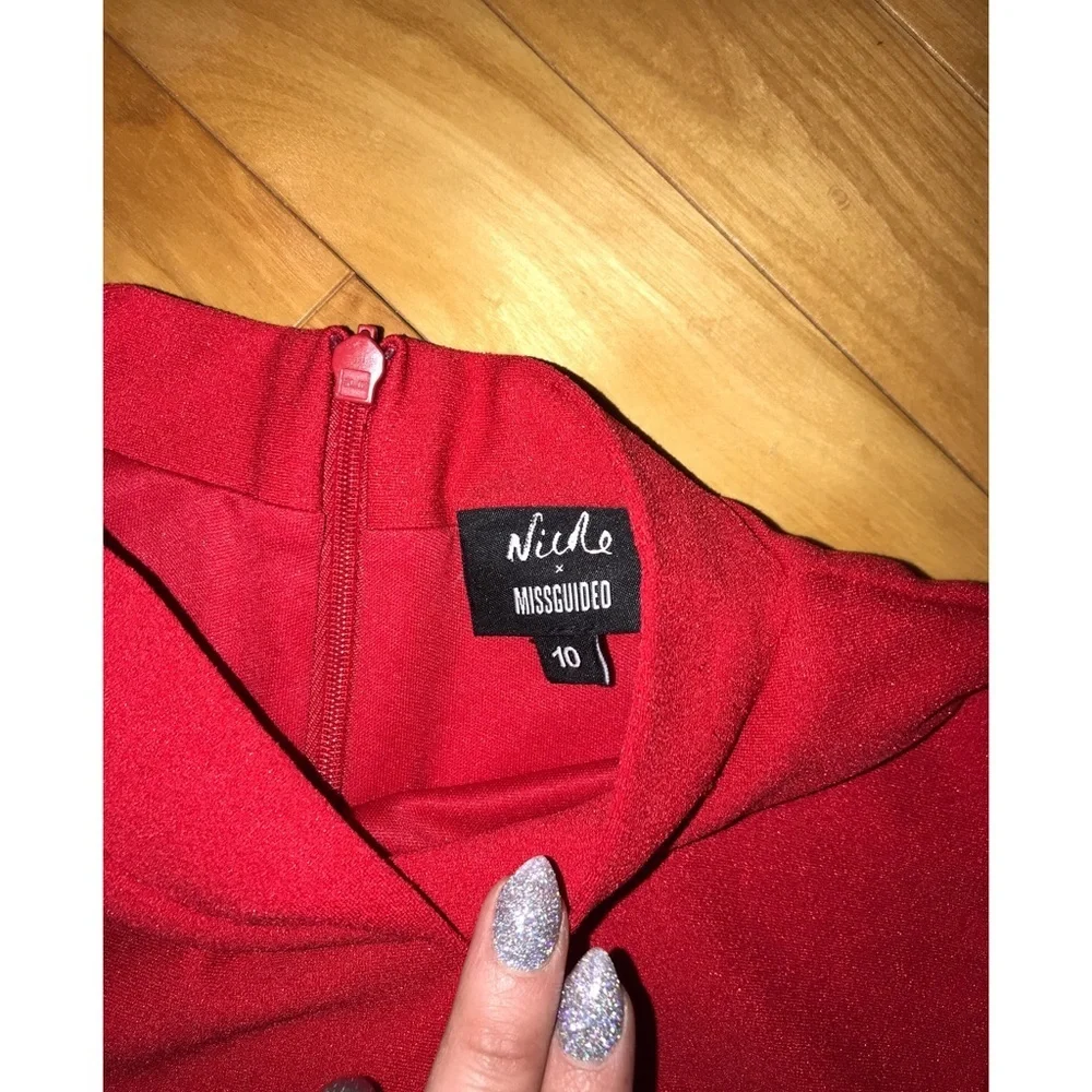 Misguided two piece red set - Picture 3 of 3